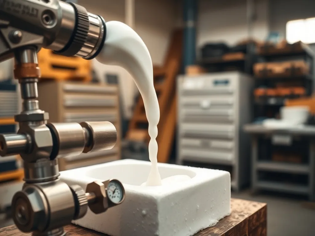 Jak działa maszyna do piany pur i jak ją wybrać?